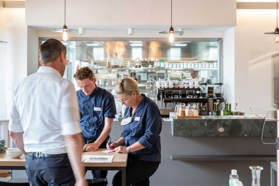 Durrer im Restaurant